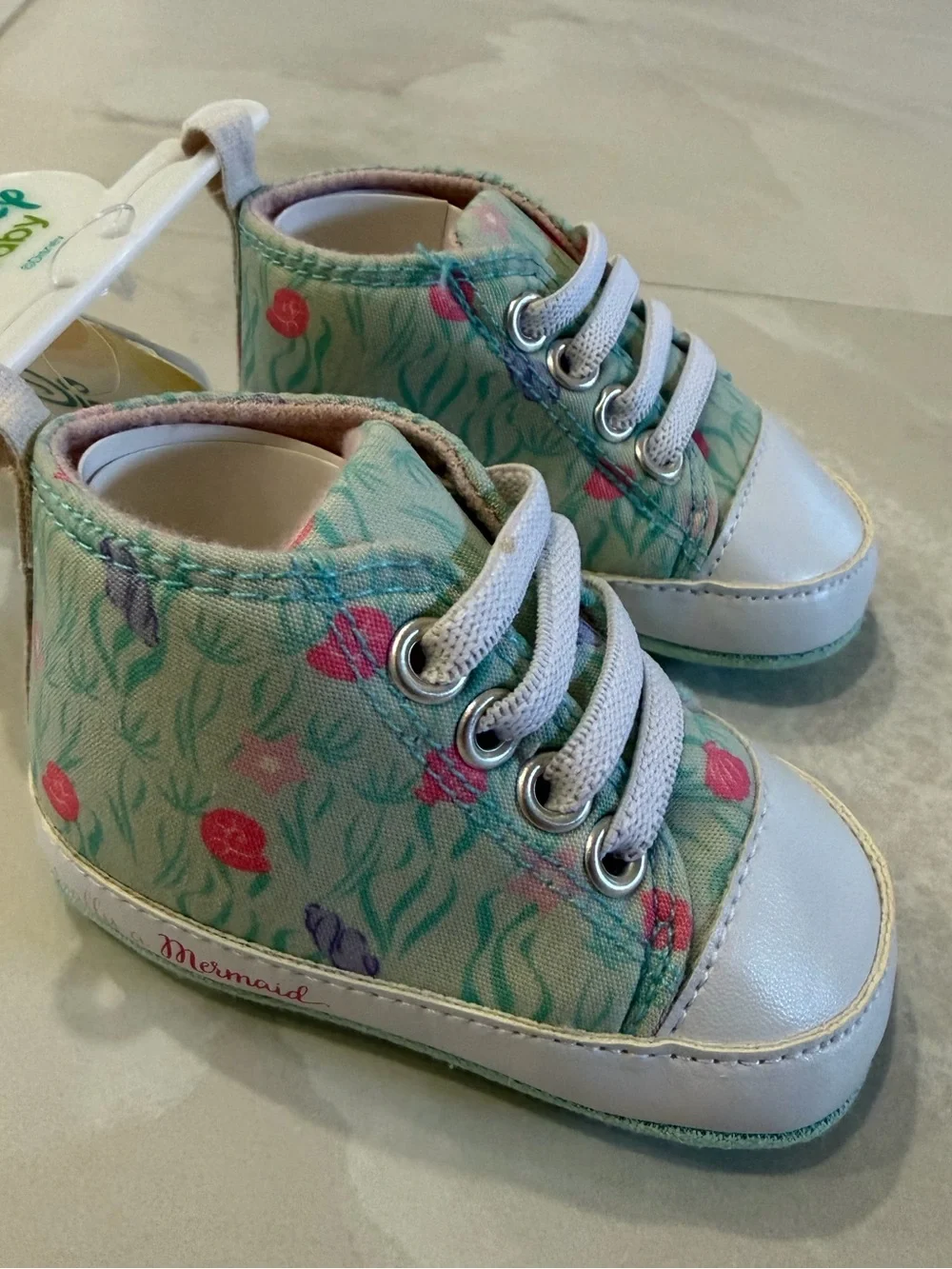 Disney Little Mermaid Baby Shoes